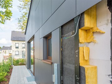 Revestimiento de fachadas con aluminio lacado
